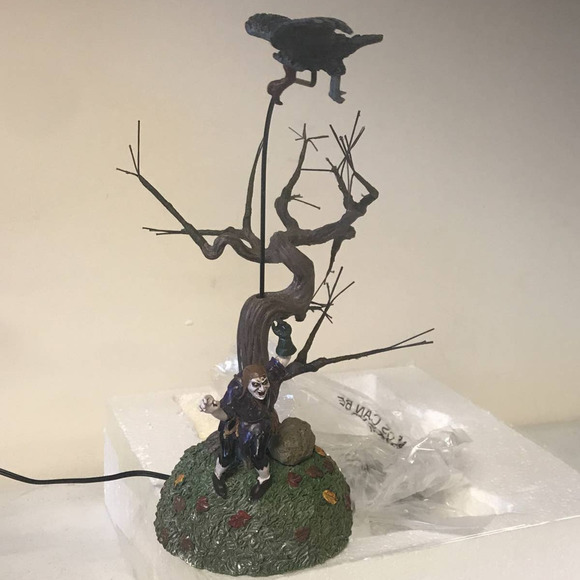 Department 56 Fortunato The Vulture Trainer Village Halloween Accessories - Picture 3 of 7